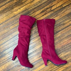 Burgundy Veronica Boot